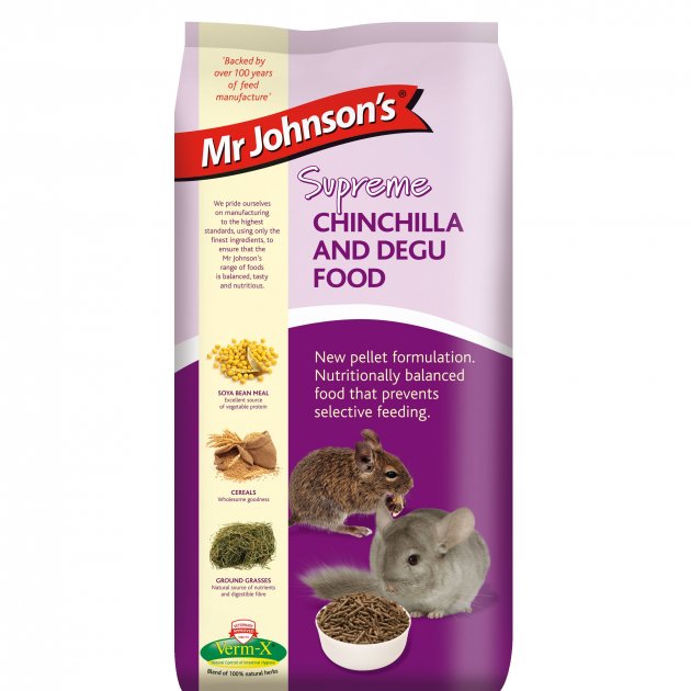 Mr Johnson Chinchilla & Degu (900g)